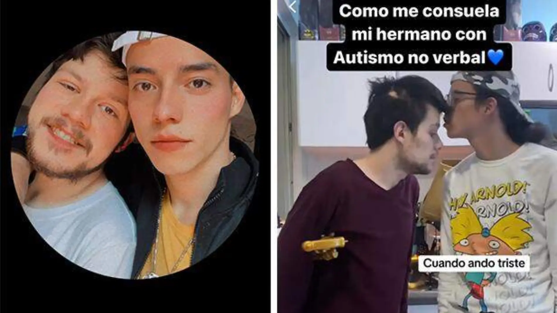 Autista demuestra su amor